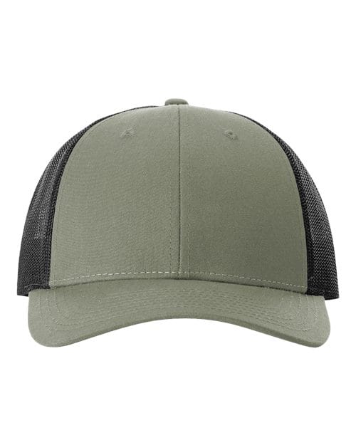 Richardson 6423 M/L / Loden Green/ Black 115-Low Pro Trucker Cap