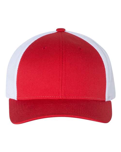Richardson 6423 M/L / Red/ White 115-Low Pro Trucker Cap