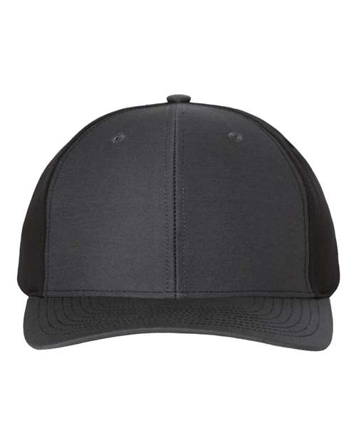 Richardson 6850 Adjustable / Charcoal/ Black 312-Twill Back Trucker Cap