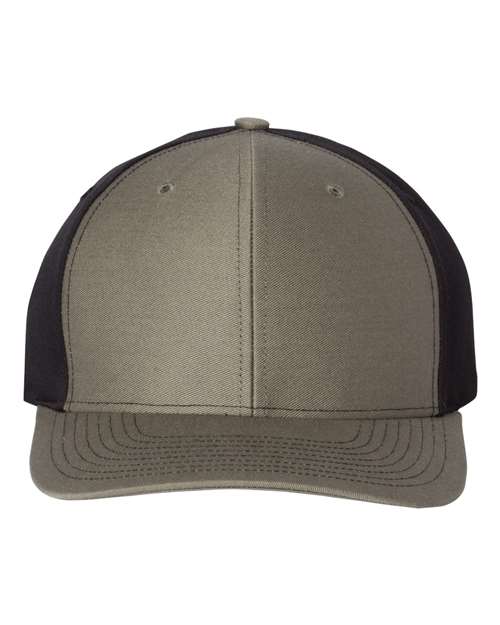 Richardson 6850 Adjustable / Loden/ Black 312-Twill Back Trucker Cap