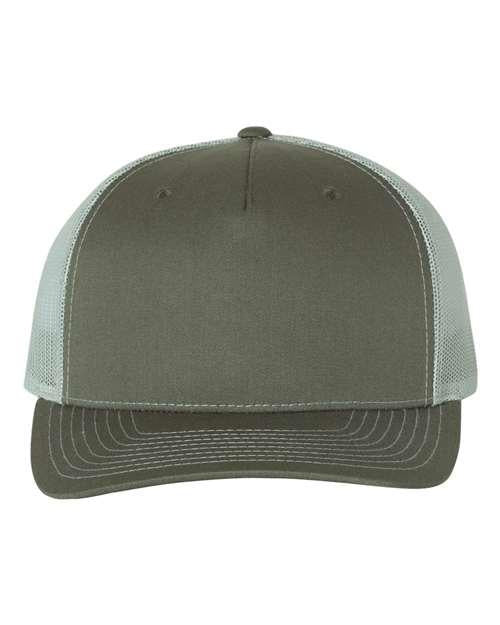Richardson 7614 Adjustable / Beetle/ Quarry 112FP-Five-Panel Trucker Cap