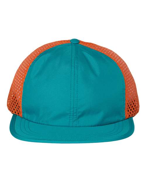 Richardson 9247 Adjustable / Teal/ Orange 935-Rogue Wide Set Mesh Cap