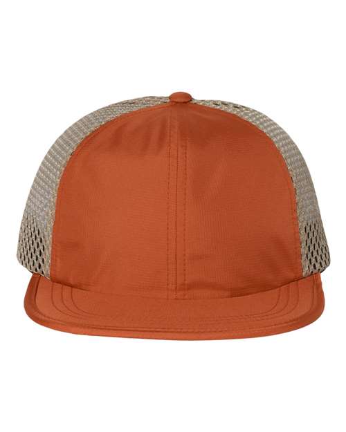 Richardson 9247 Adjustable / Texas Orange/ Khaki 935-Rogue Wide Set Mesh Cap
