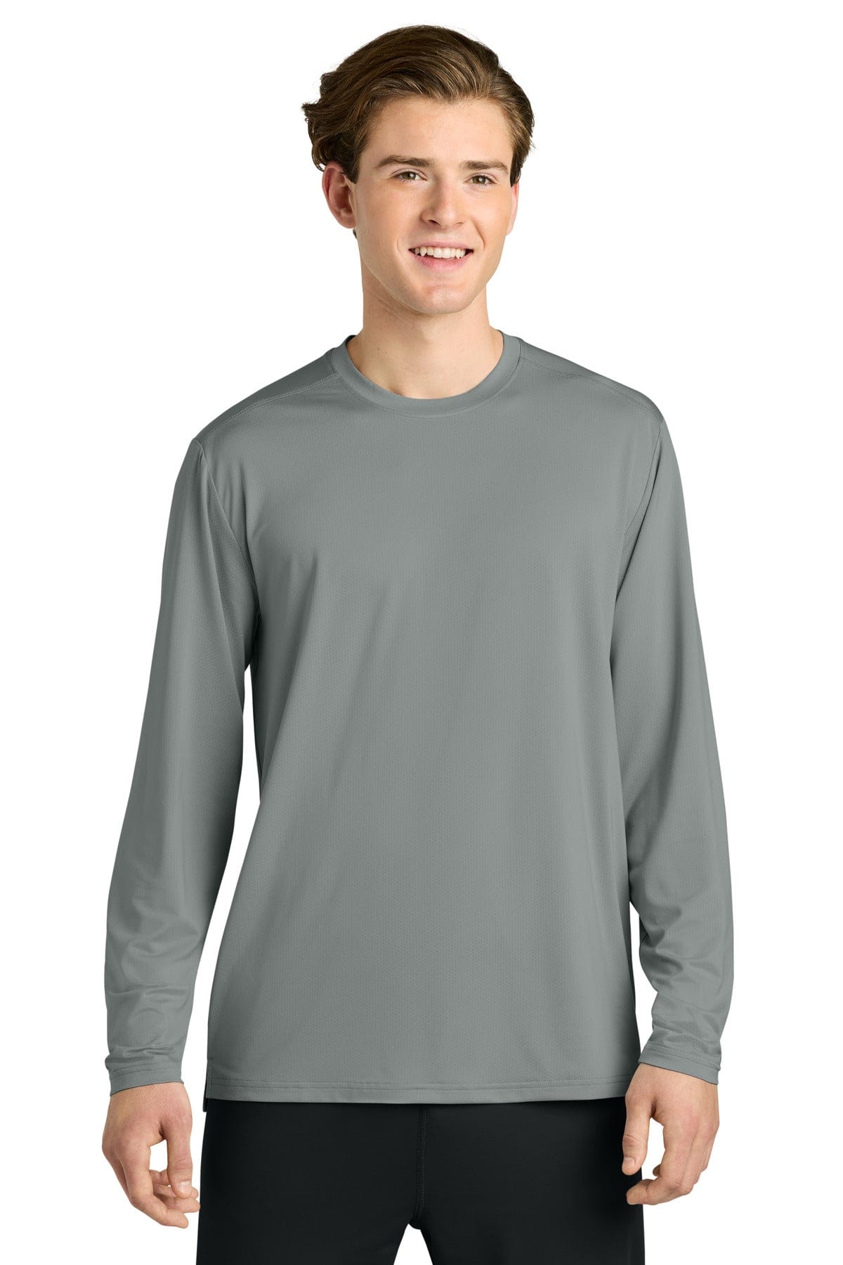 Richardson Clutch Long Sleeve Tee RA7110LS in Grey