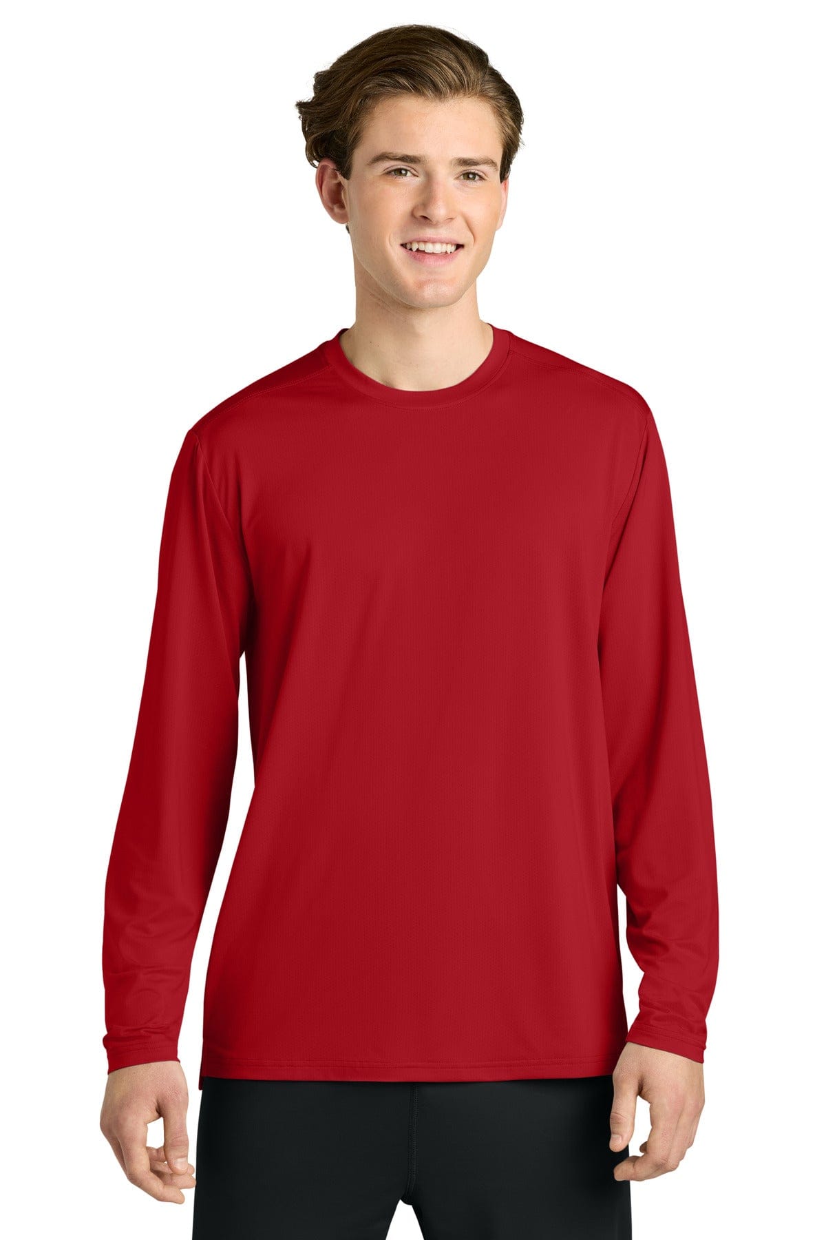Richardson Clutch Long Sleeve Tee RA7110LS in Red