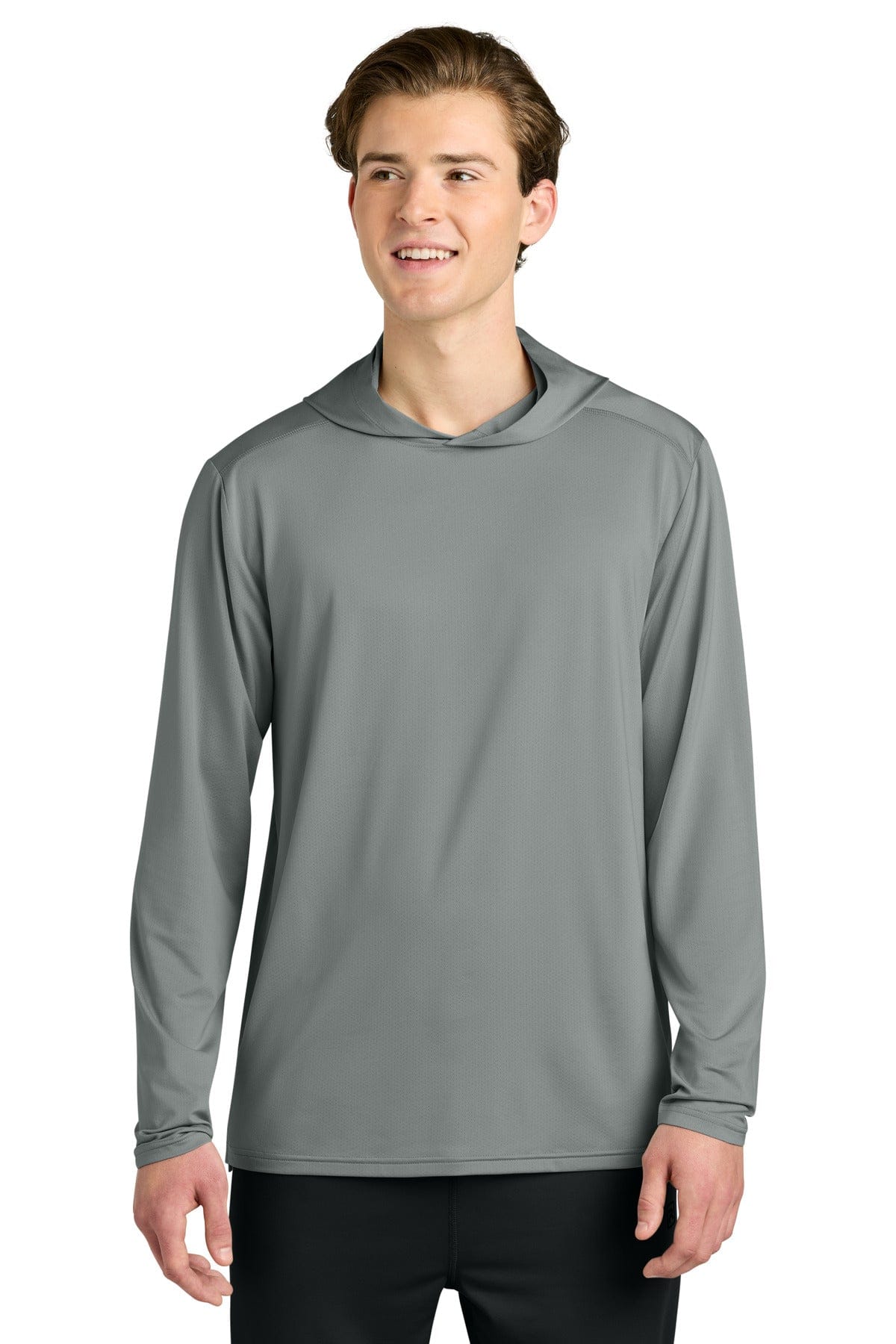 Richardson Clutch Long Sleeve Hoodie RA7110LSH in Grey