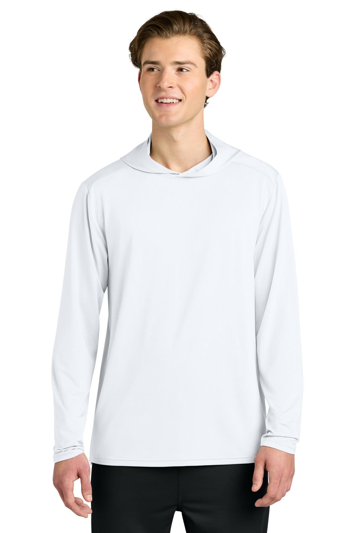 Richardson Clutch Long Sleeve Hoodie RA7110LSH in White