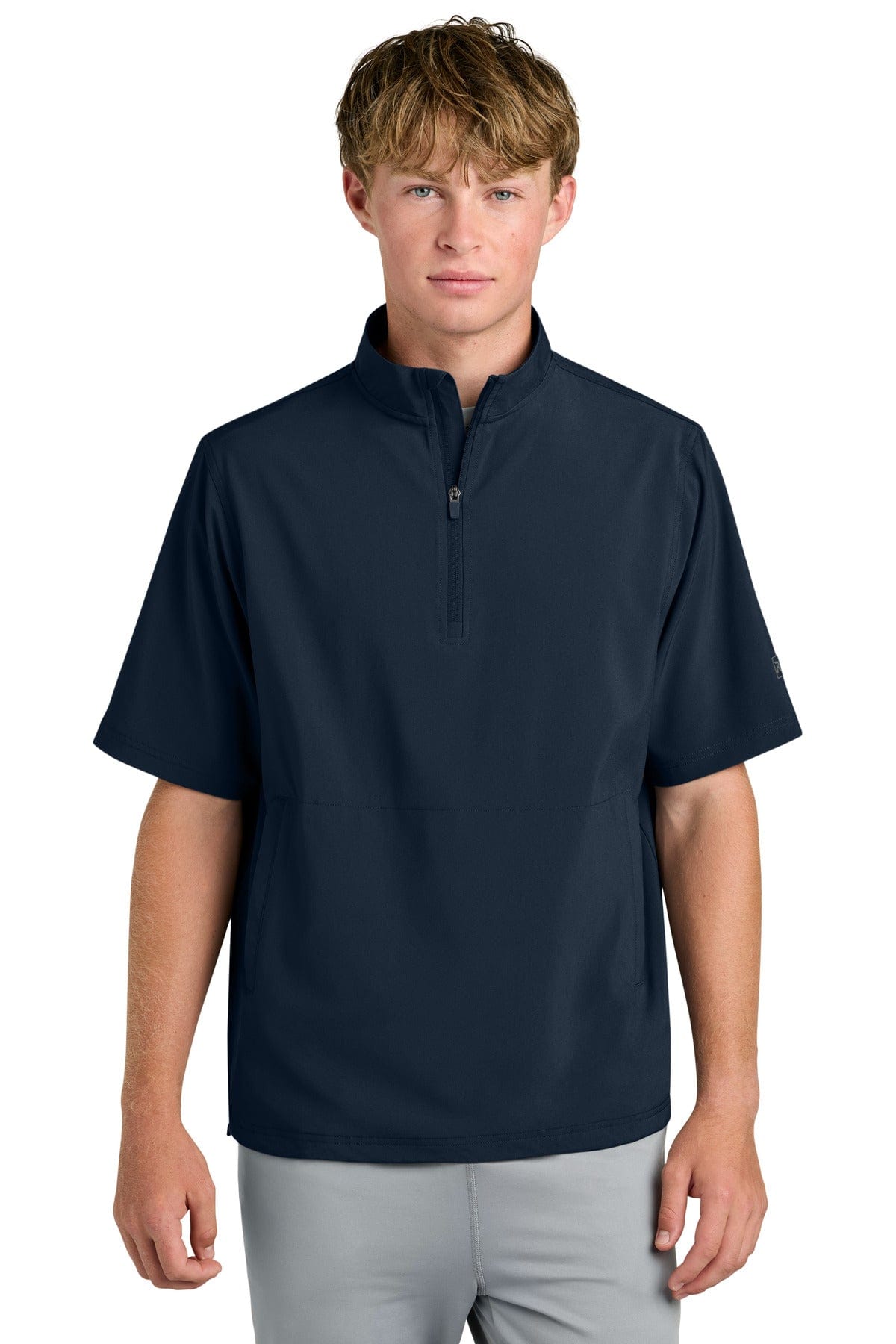Richardson Barrage Wind Shirt RA7400SSQ in Navy