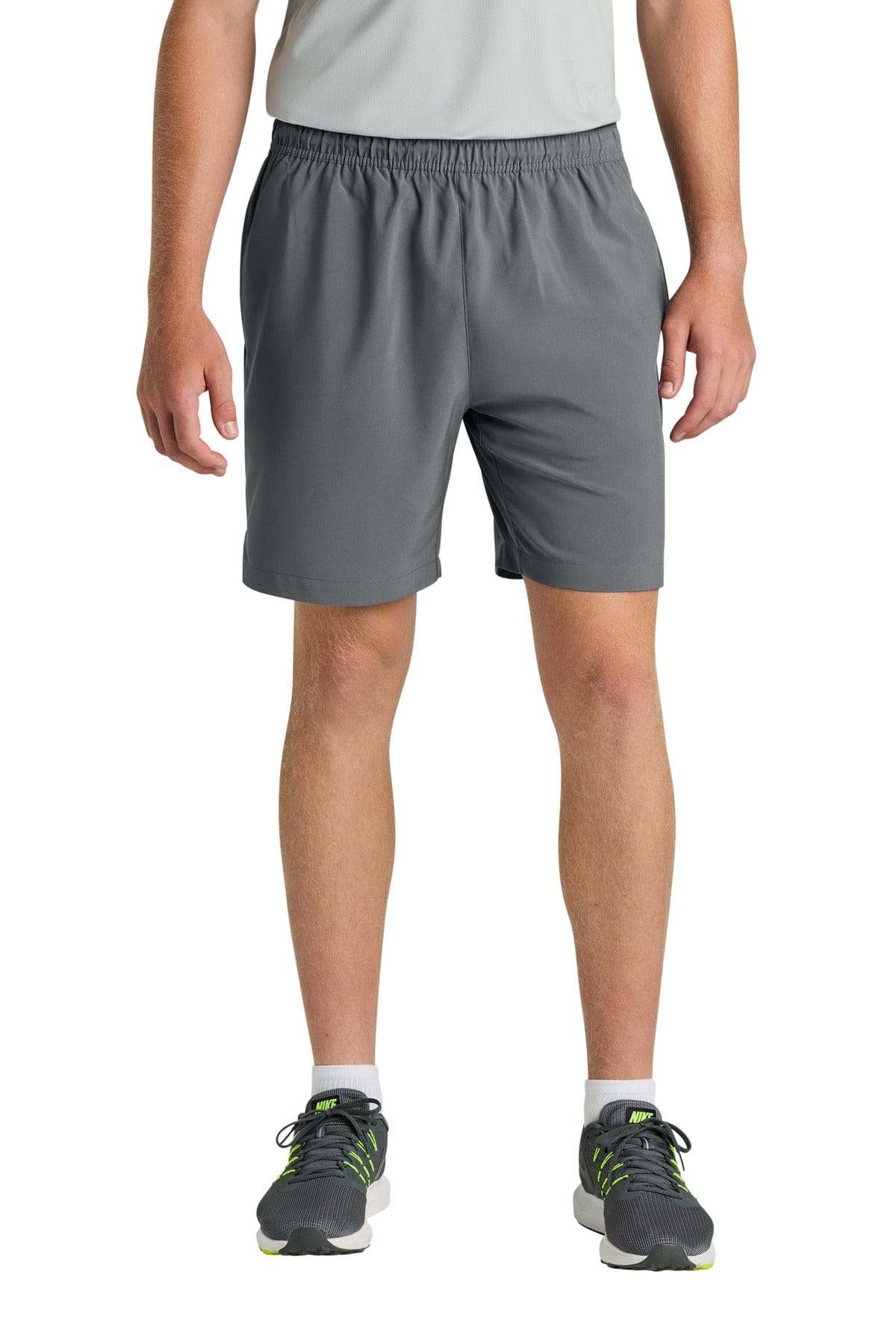 Richardson Barrage Stretch Woven Training Short RA7401B in Charcoal