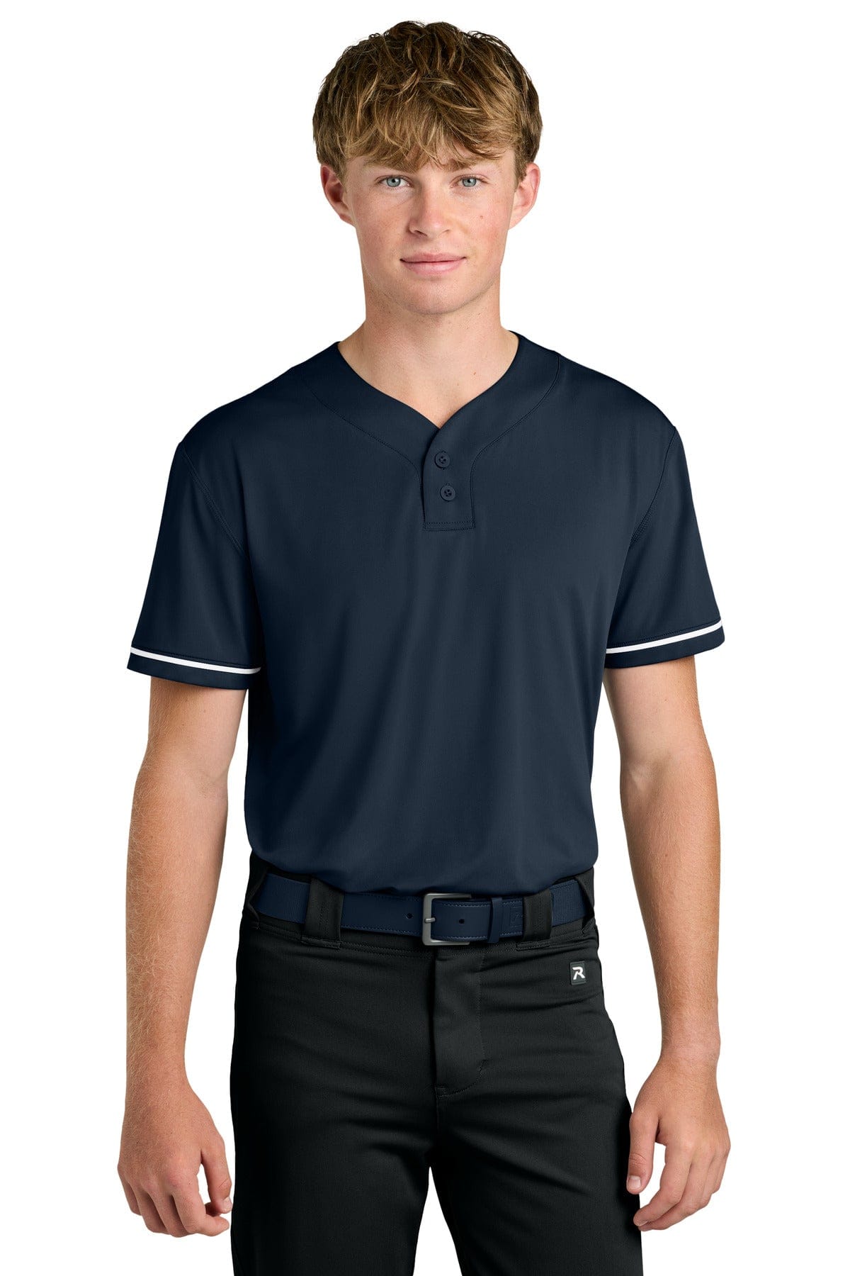 Richardson Select 2-Button Baseball Jersey RA7910 in Navy