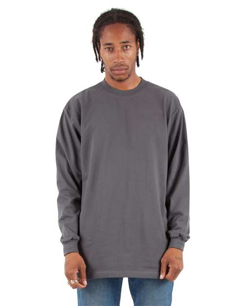 Shaka Wear 14769 S / Dark Grey SHMHLS-Unisex Max Heavyweight Long Sleeve T-Shirt