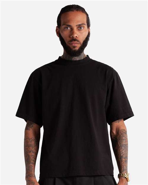 Shaka Wear 16439 S / Black SHMCS-Unisex Max Heavyweight Cropped T-Shirt
