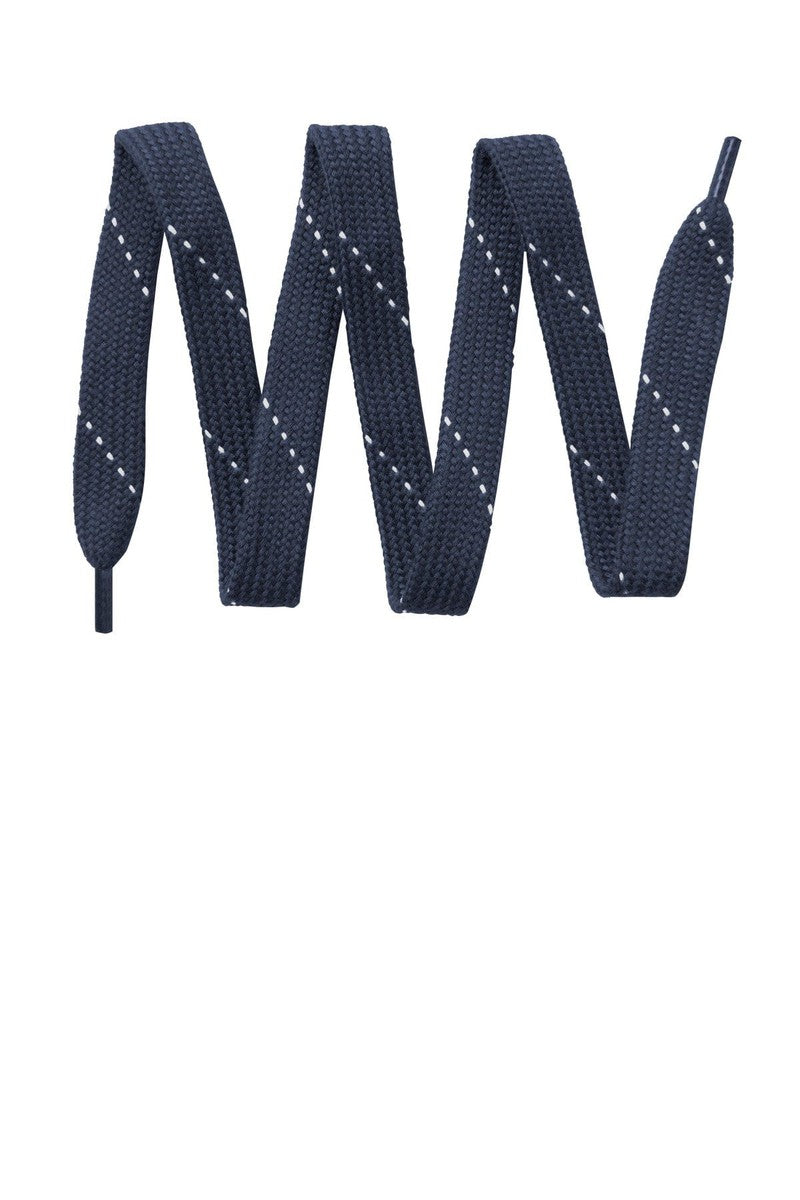 Sport-Tek Laces in True Navy/ White