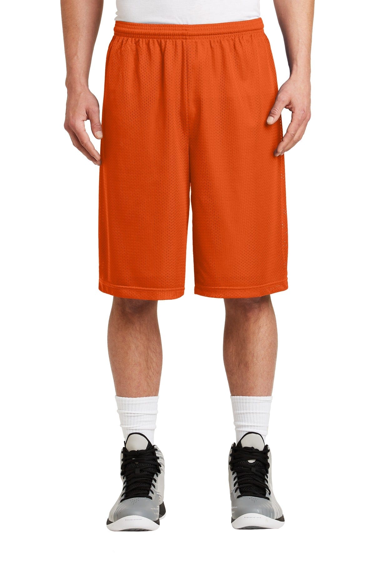 Sport-Tek Activewear DISCONTINUED  Sport-Tek ®  Extra Long PosiCharge ®  Classic Mesh Short. ST511
