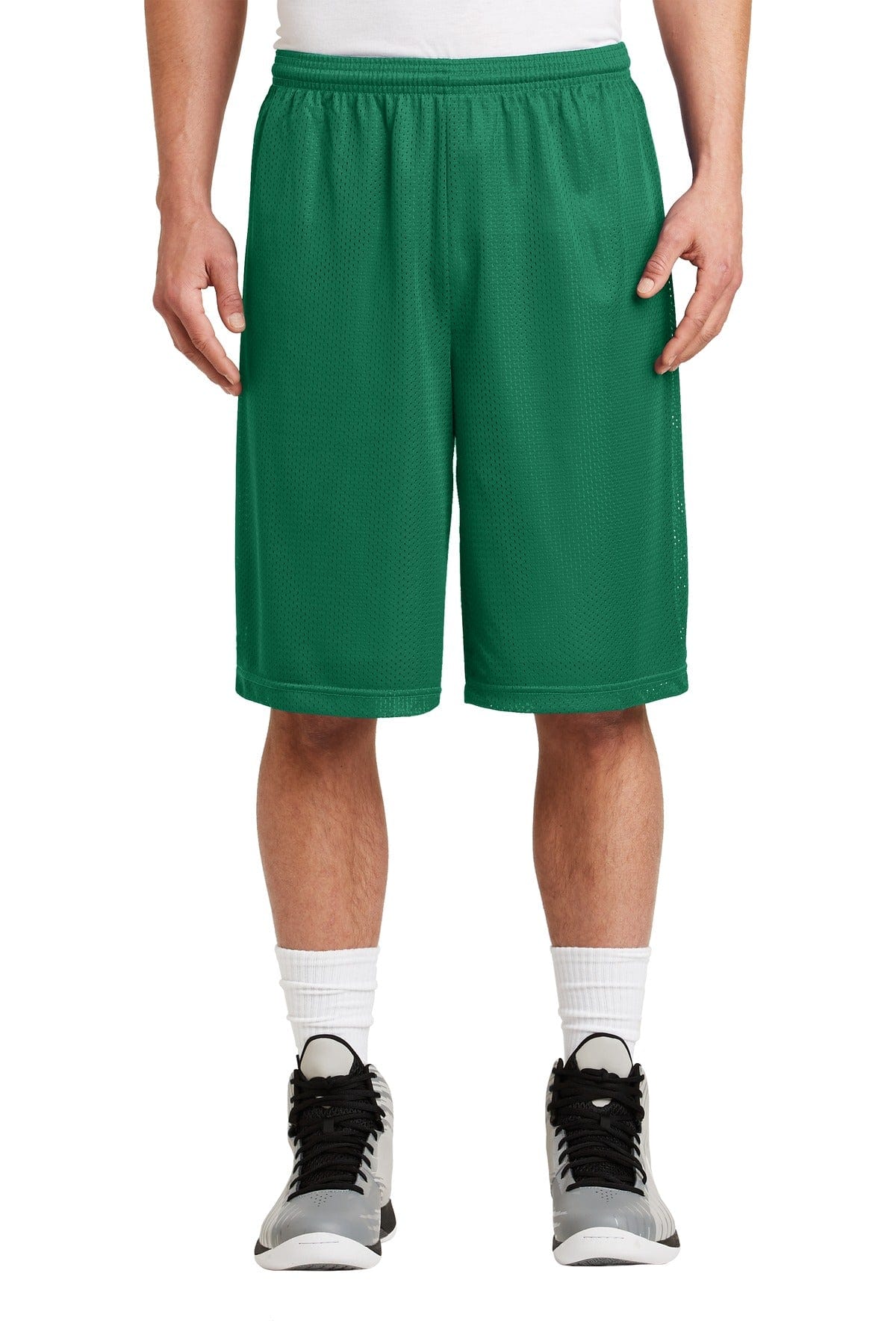 Sport-Tek Activewear DISCONTINUED  Sport-Tek ®  Extra Long PosiCharge ®  Classic Mesh Short. ST511