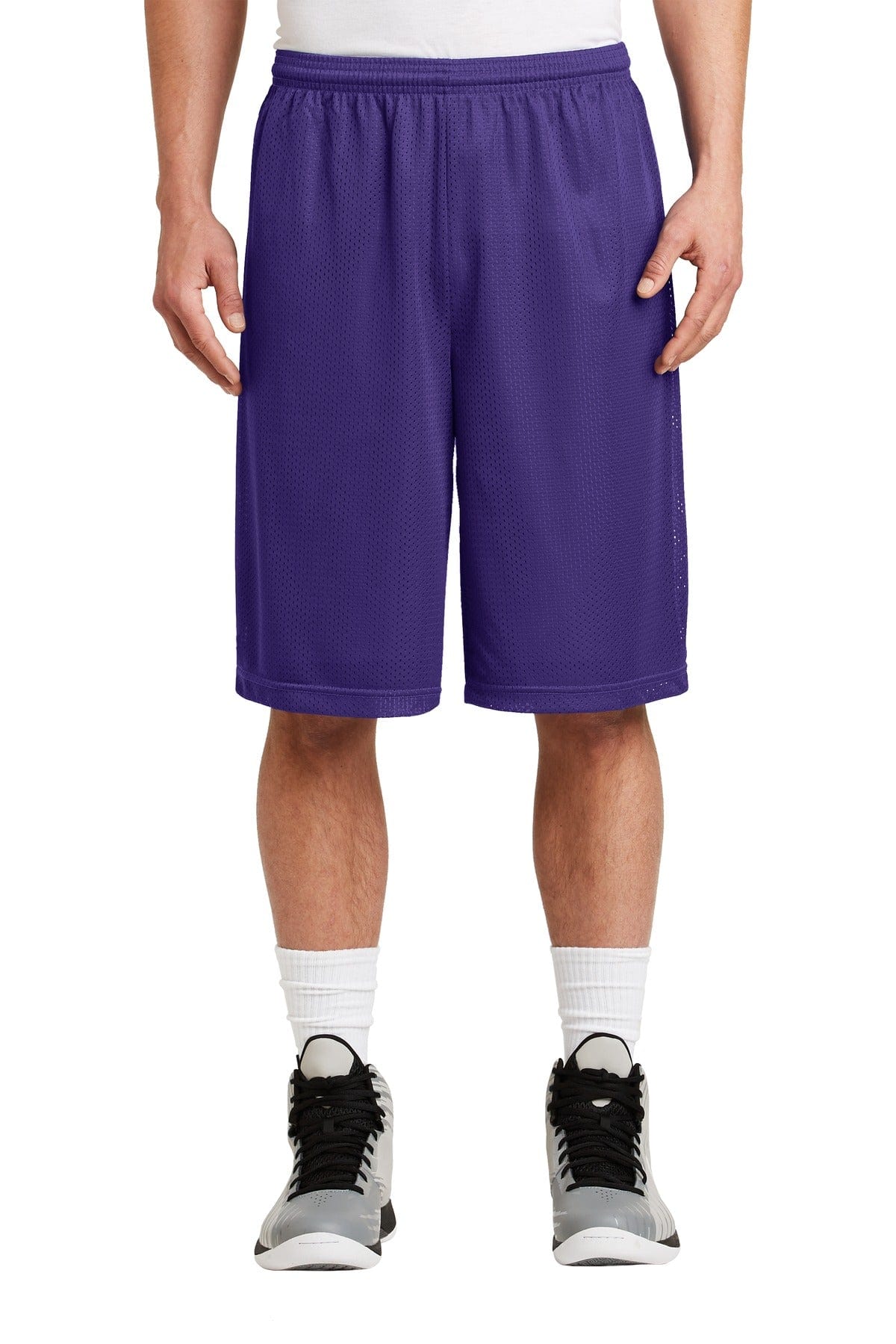 Sport-Tek Activewear DISCONTINUED  Sport-Tek ®  Extra Long PosiCharge ®  Classic Mesh Short. ST511