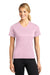 Sport-Tek Activewear L / Pink DISCONTINUED  Sport-Tek ®  Dri-Mesh ®  Ladies V-Neck T-Shirt.  L468V