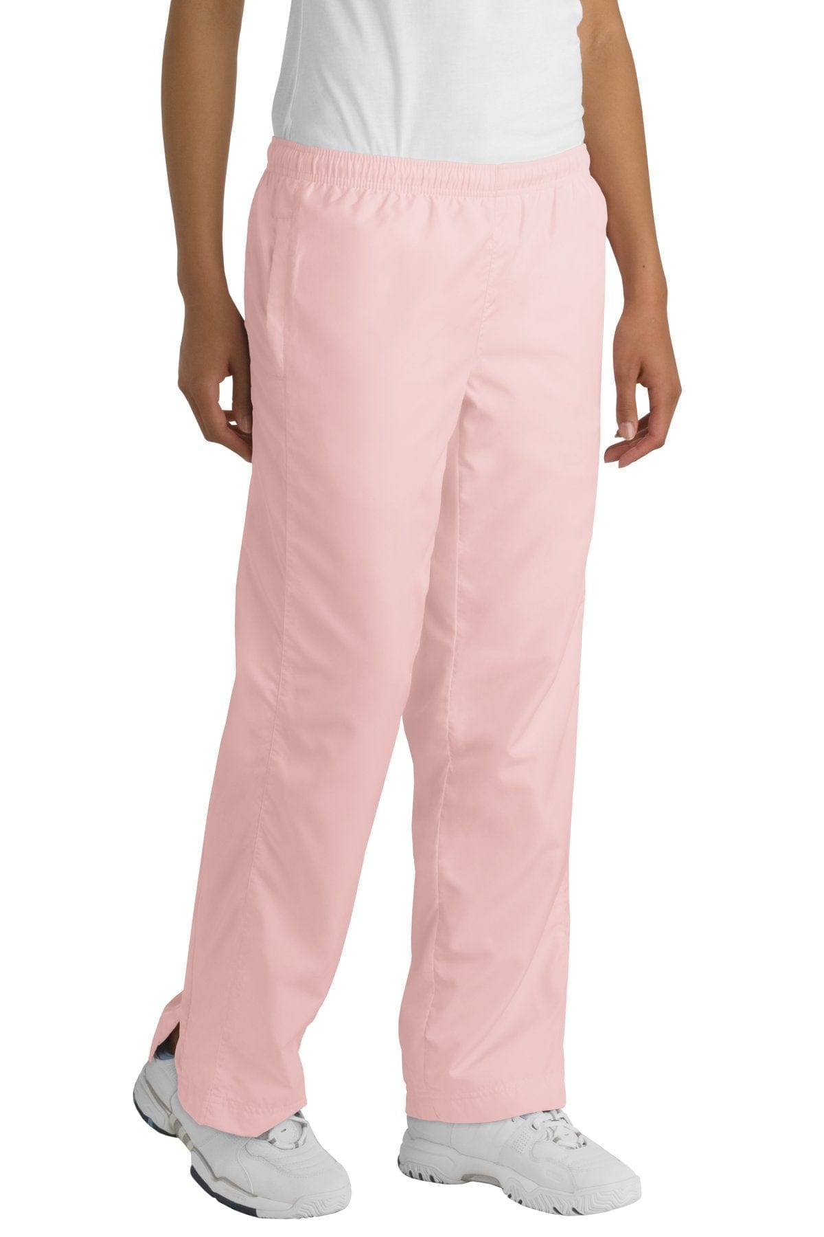 Sport-Tek Activewear M / Light Pink DISCONTINUED  Sport-Tek ®  Ladies 5-in-1 Performance Straight Leg Warm-Up Pant.  LP712