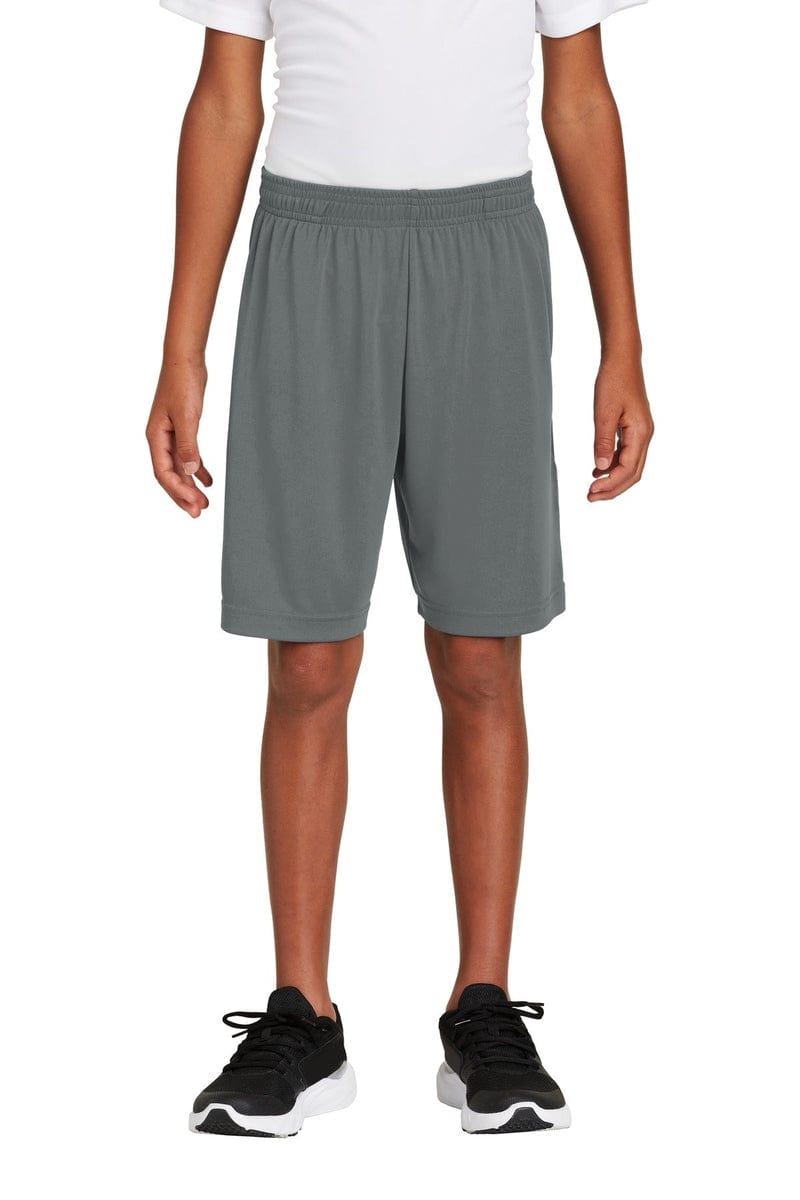 Sport-Tek Activewear Sport-Tek YST355P: Youth PosiCharge Competitor Pocketed Short
