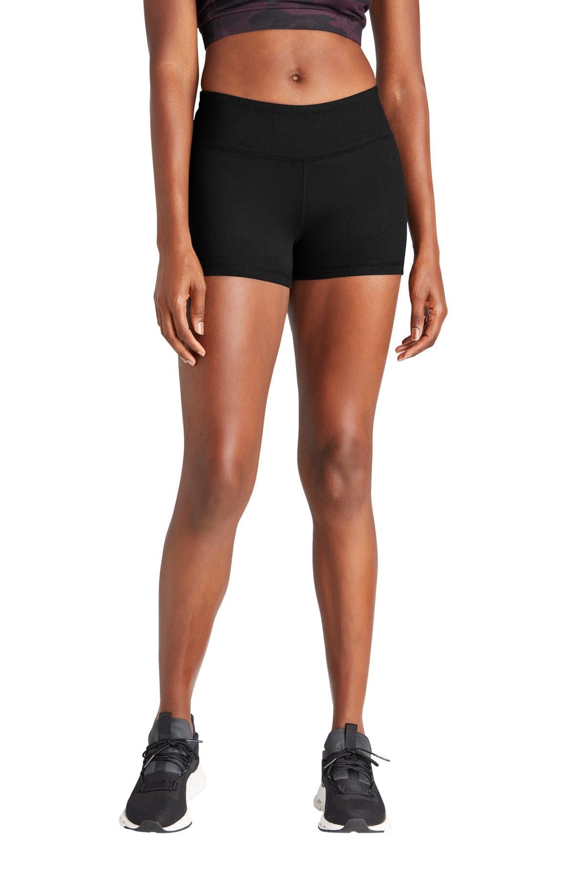 Sport-Tek Activewear XS / Black Sport-Tek Ladies Interval 3' Short | LST475