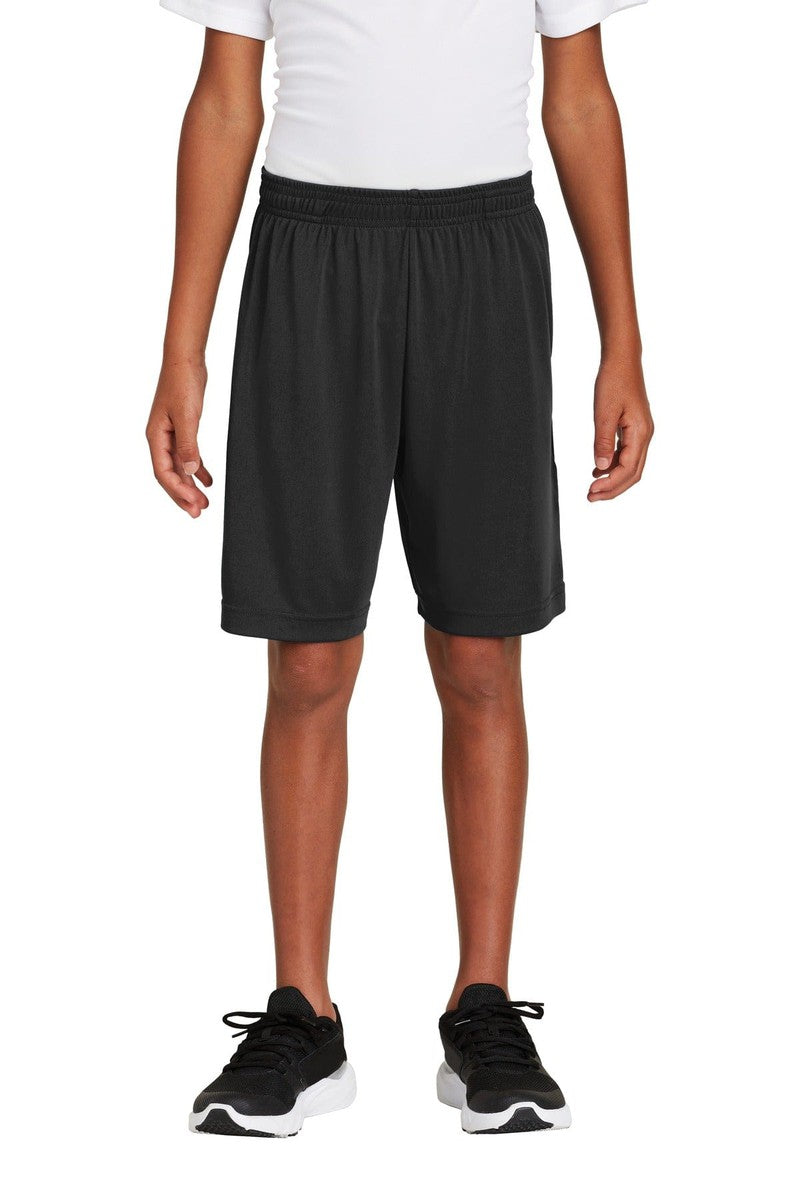 Sport-Tek Activewear XS / Black Sport-Tek YST355P: Youth PosiCharge Competitor Pocketed Short