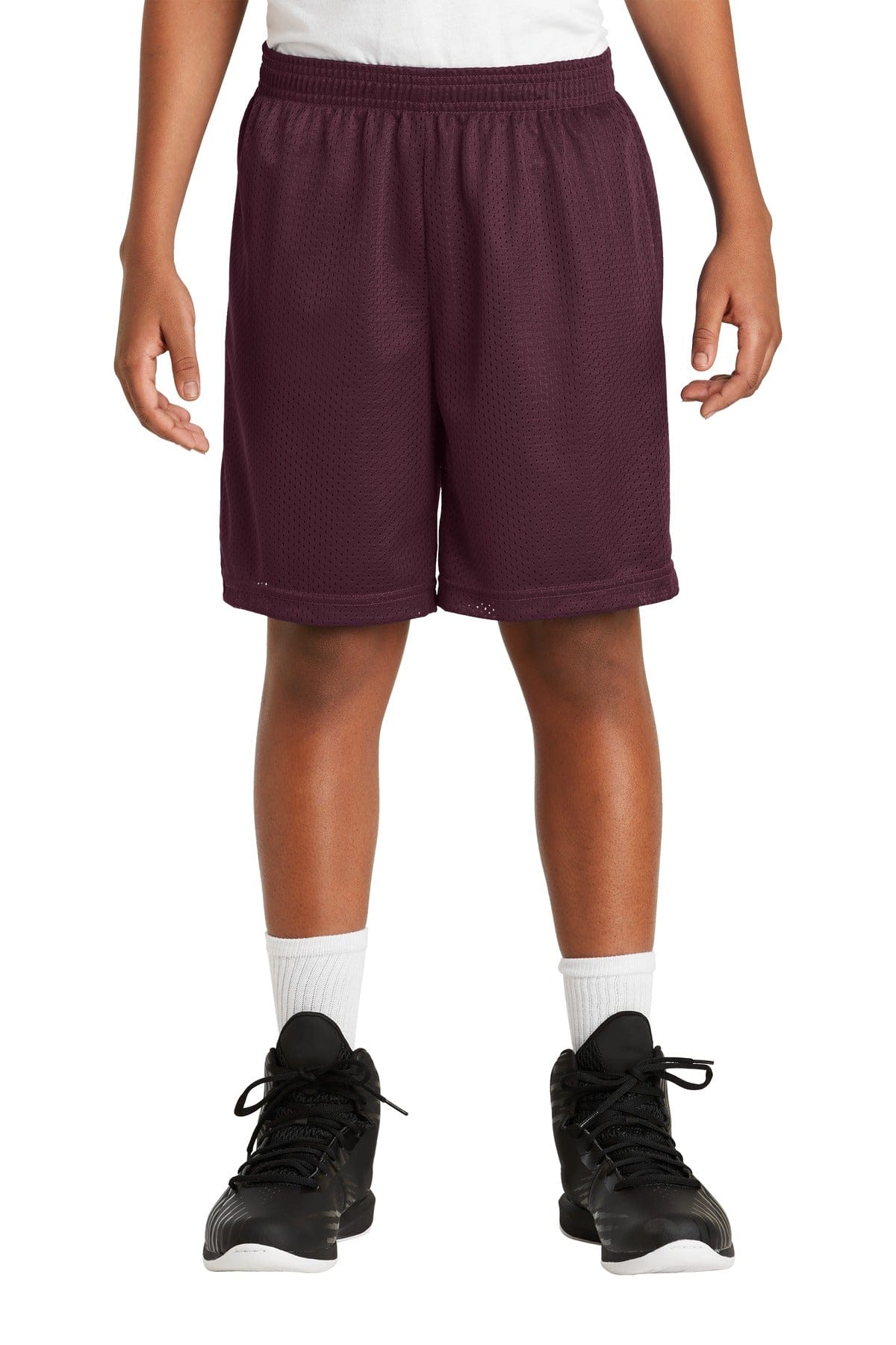 Sport-Tek Activewear XS / Maroon Sport-Tek YST510: Youth PosiCharge Classic Mesh Short