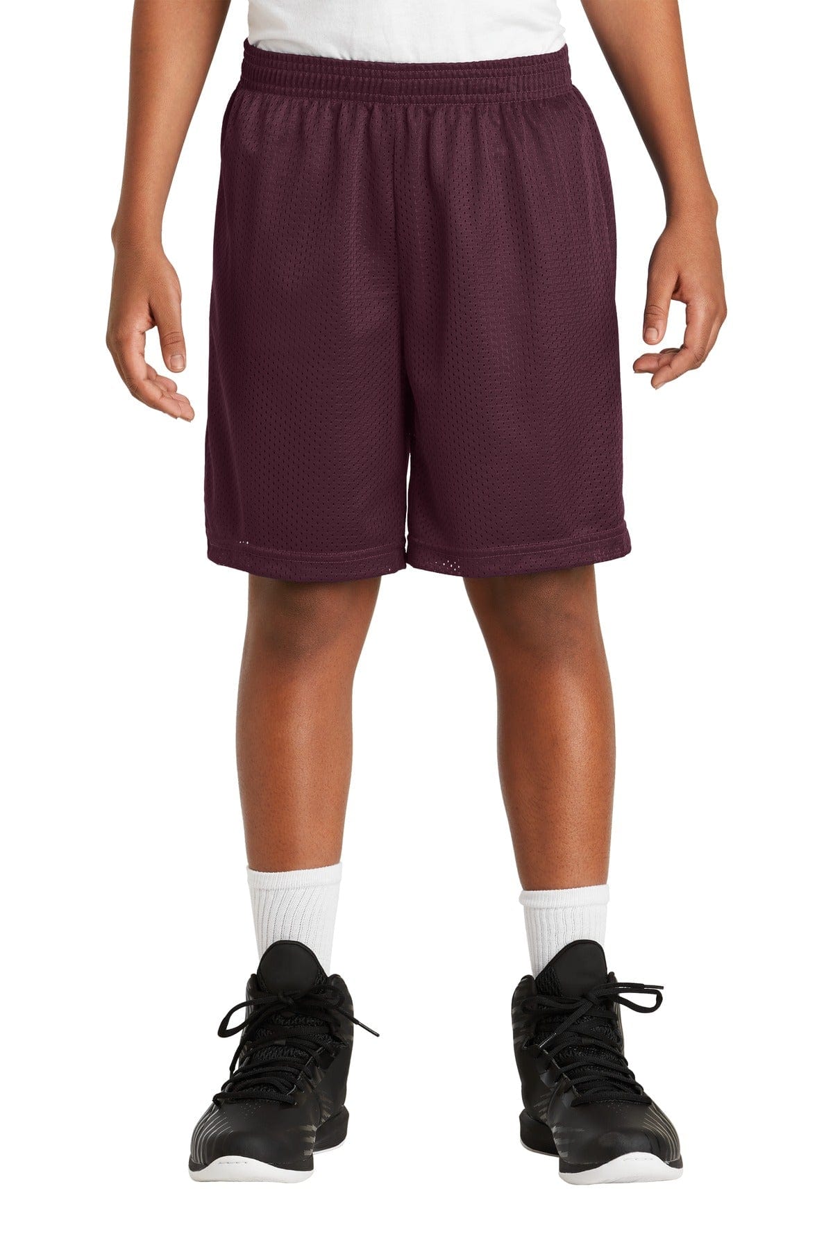 Sport-Tek Activewear XS / Maroon Sport-Tek YST510: Youth PosiCharge Classic Mesh Short