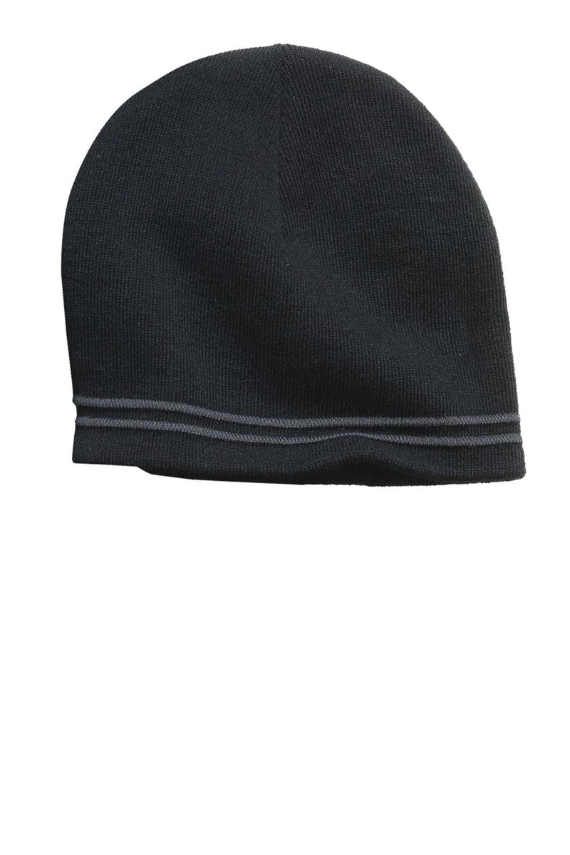 Sport-Tek Headwear OSFA / Black/ Iron Grey Sport-Tek STC20: Spectator Beanie