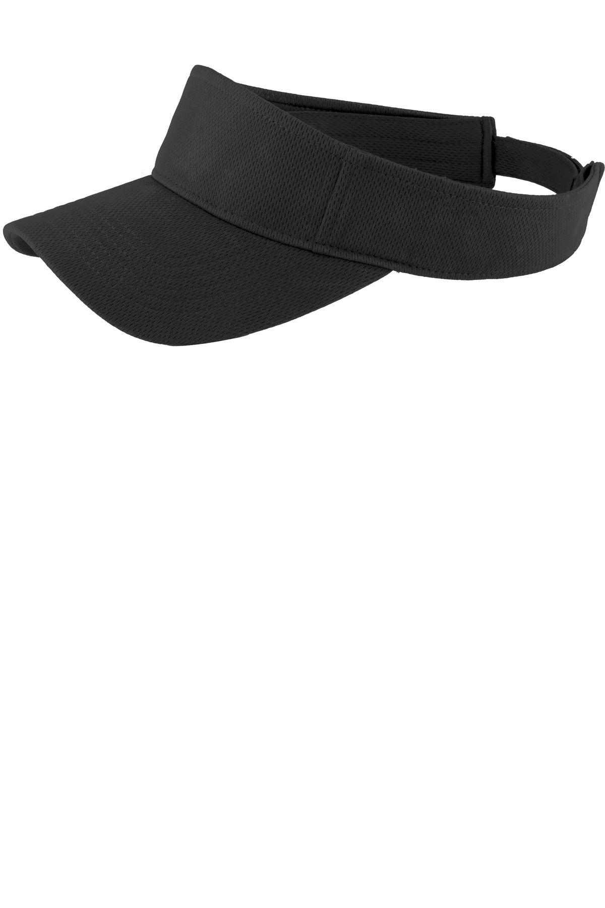 Sport-Tek Headwear OSFA / Black Sport-Tek STC27 PosiCharge RacerMesh Visor