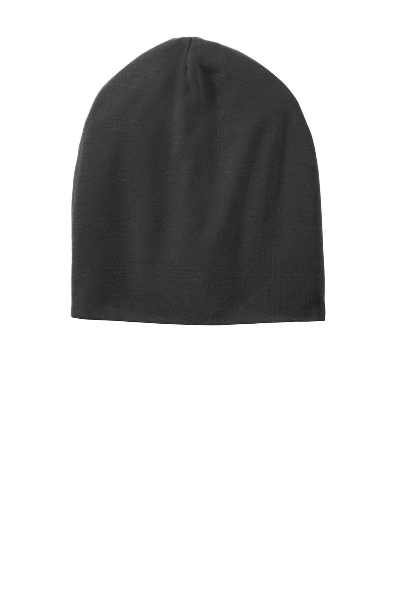 Sport-Tek Headwear OSFA / Black Sport-Tek STC35: PosiCharge Competitor Cotton Touch Jersey Knit Slouch Beanie