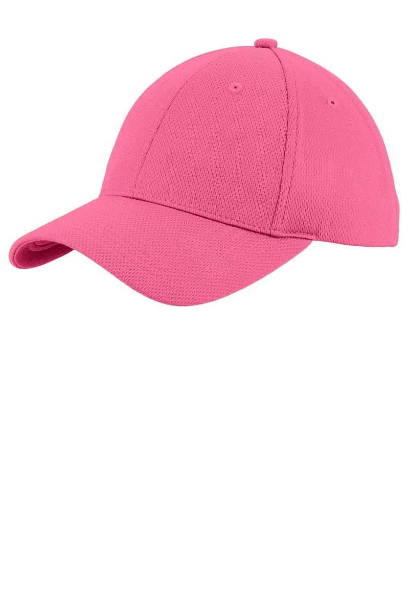 Sport-Tek Headwear OSFA / Bright Pink Sport-Tek STC26: Mesh Hat