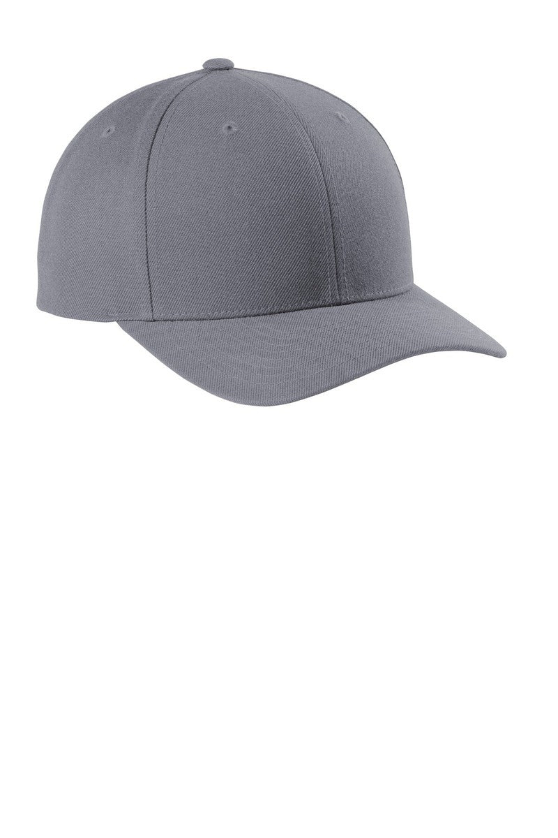 Sport-Tek Headwear OSFA / Graphite Sport-Tek STC43: Yupoong Curve Bill Snapback Cap