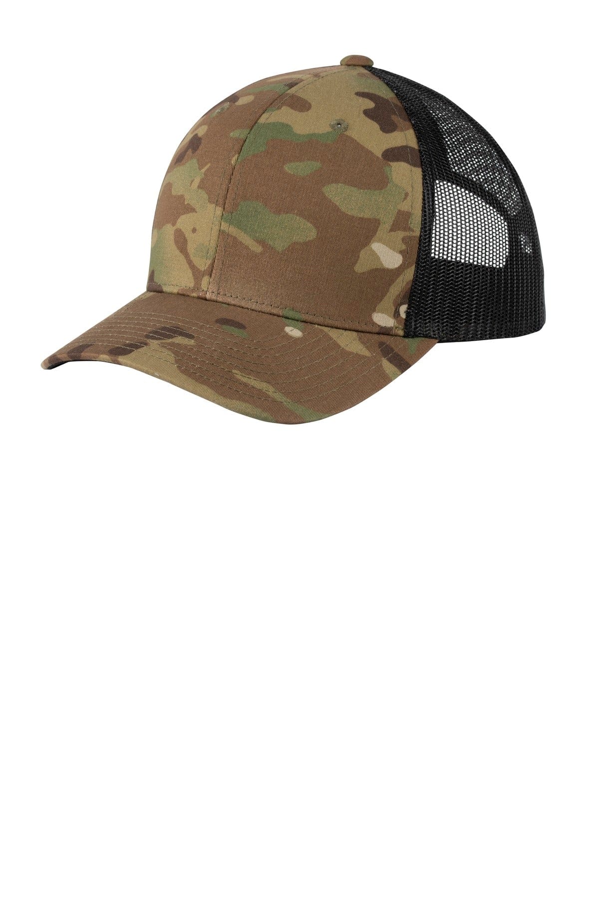 Sport-Tek Headwear OSFA / Multicam Sport-Tek STC39 Yupoong Retro Trucker Cap