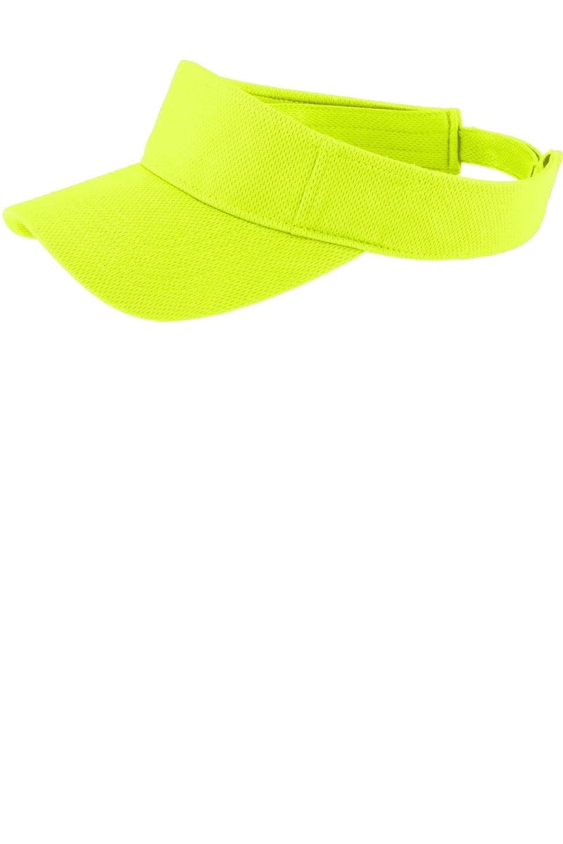 Sport-Tek Headwear OSFA / Neon Yellow Sport-Tek STC27: PosiCharge RacerMesh Visor