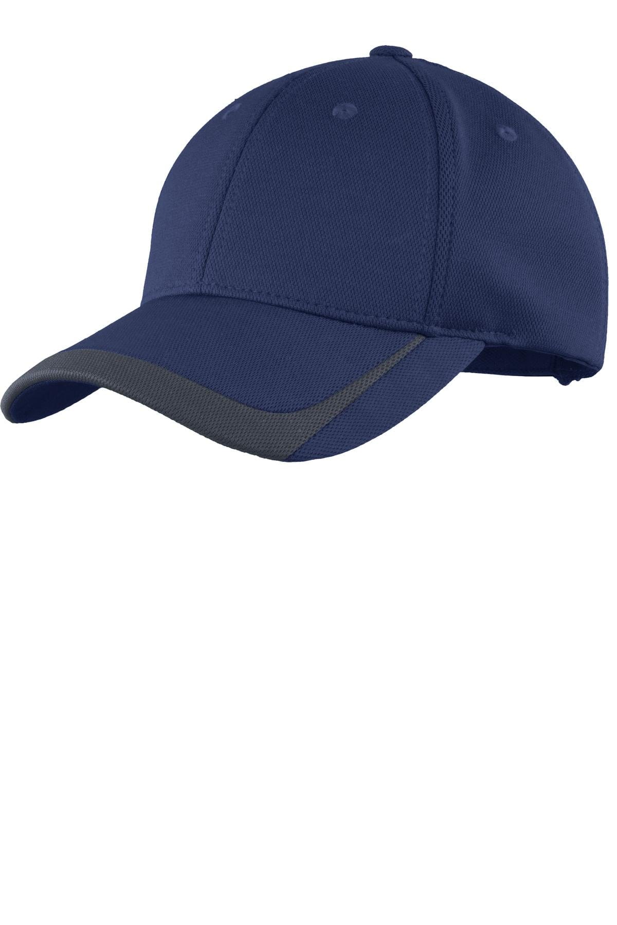 Sport-Tek Headwear OSFA / True Navy/ Graphite Sport-Tek STC24: Pique Colorblock Cap