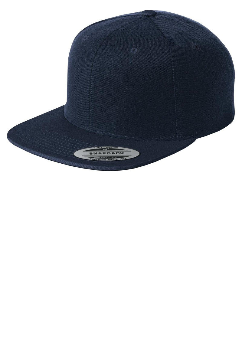 Sport-Tek Headwear OSFA / True Navy Sport-Tek STC19: Yupoong Flat Bill Snapback Cap