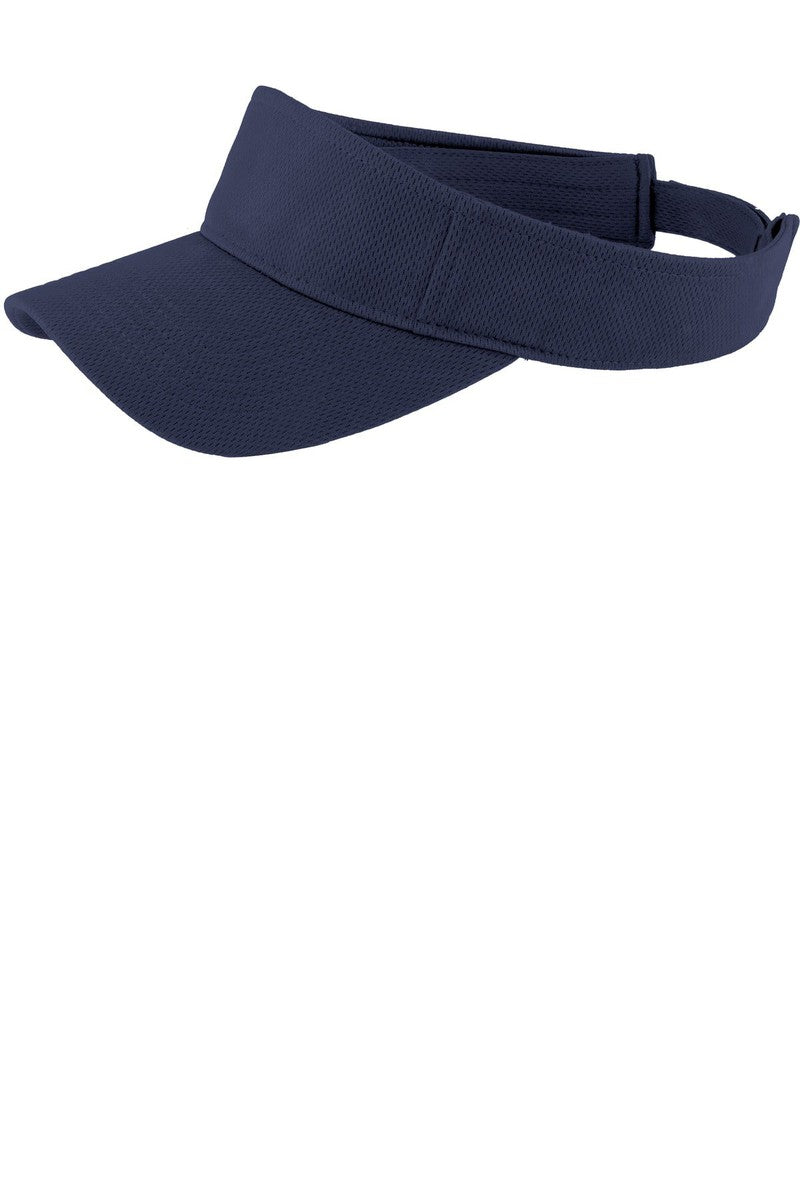 Sport-Tek Headwear OSFA / True Navy Sport-Tek STC27: PosiCharge RacerMesh Visor