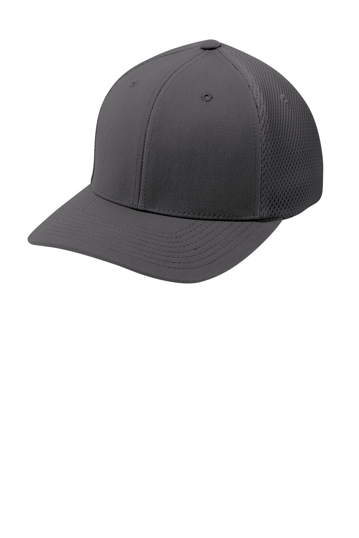 Sport-Tek Headwear S/M / Graphite/ Graphite Sport-Tek STC40 Flexfit Air Mesh Back Cap