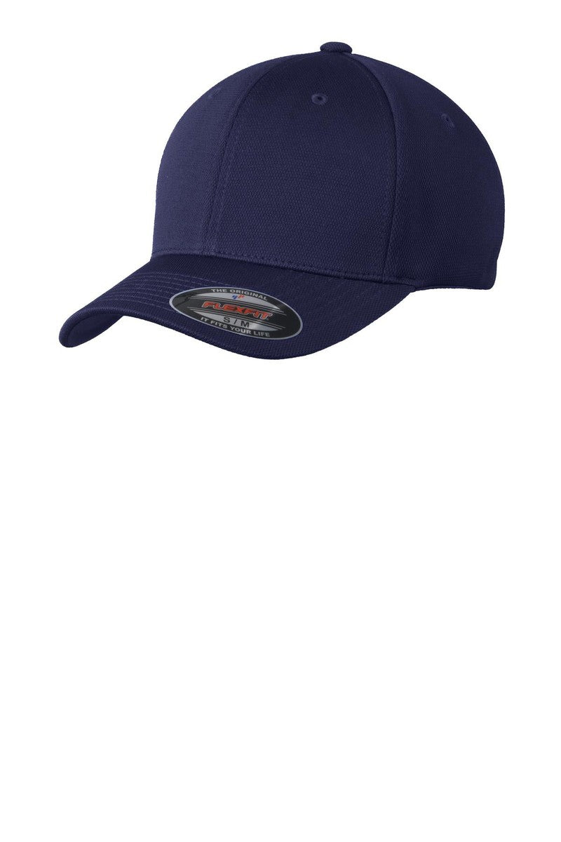 Sport-Tek Headwear S/M / True Navy Sport-Tek STC22: Flexfit Cool & Dry Poly Block Mesh Cap