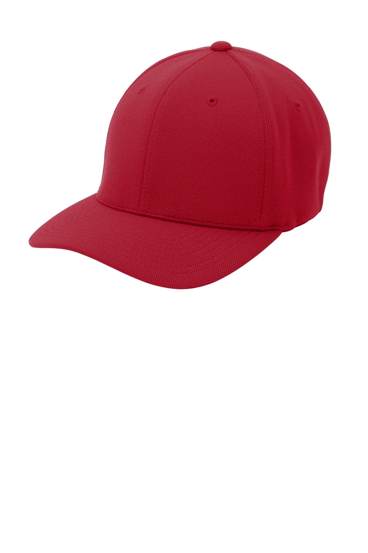 Sport-Tek Headwear S/M / True Red Sport-Tek STC22 Flexfit Cool & Dry Poly Block Mesh Cap
