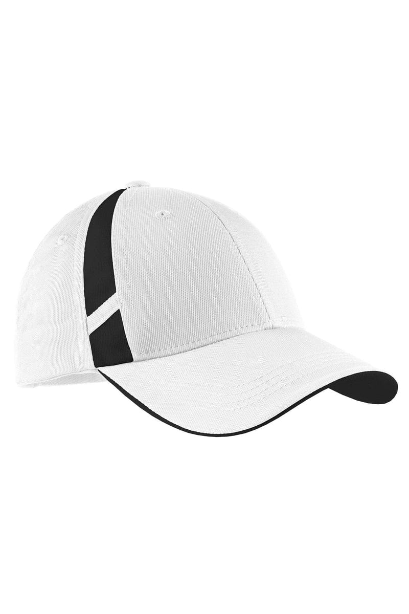 Sport-Tek Headwear Sport-Tek STC12: Dry Zone Mesh Inset Cap