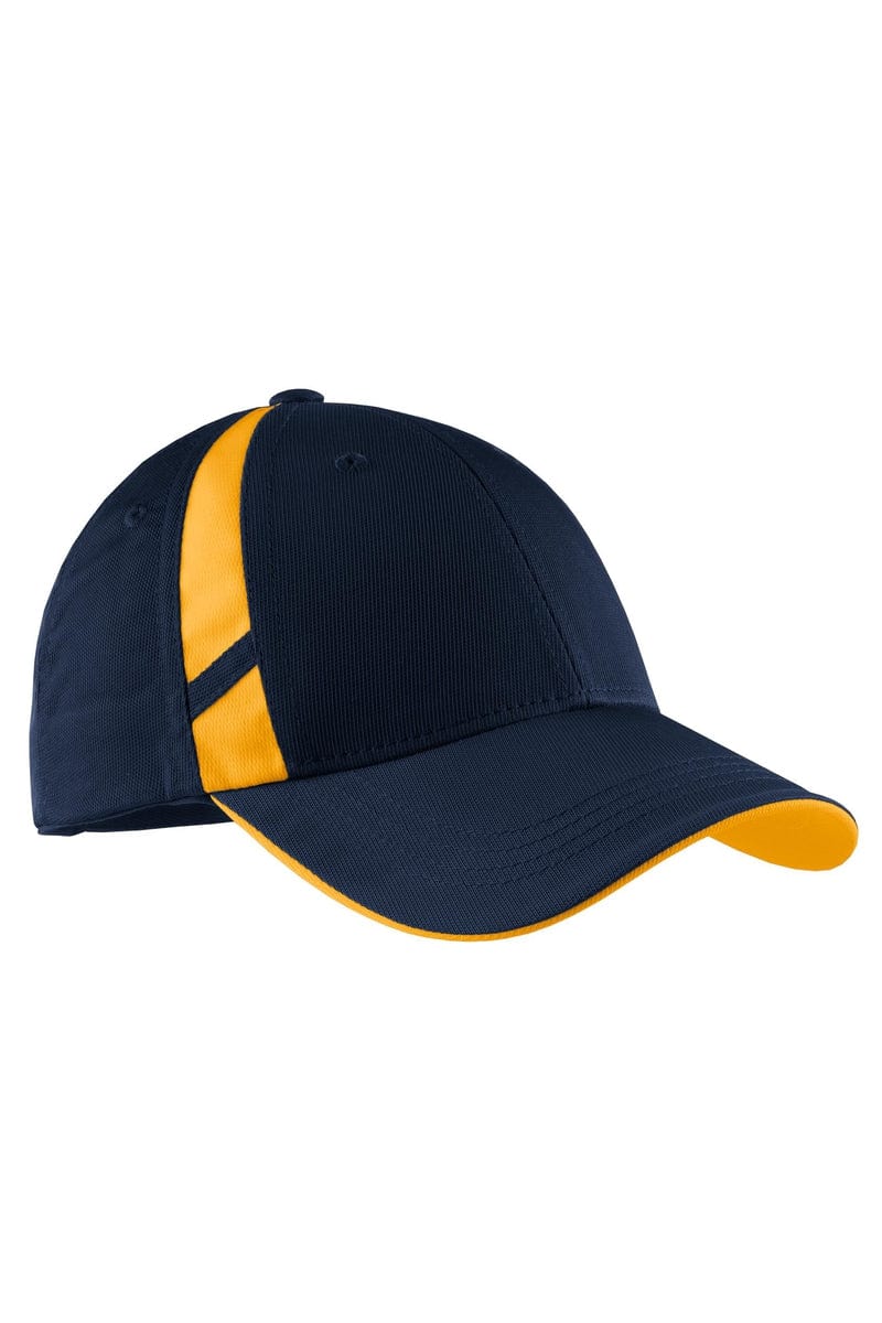 Sport-Tek Headwear Sport-Tek STC12: Dry Zone Mesh Inset Cap