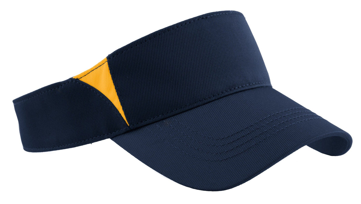 Sport-Tek Headwear Sport-Tek STC13 Dry Zone Colorblock Visor