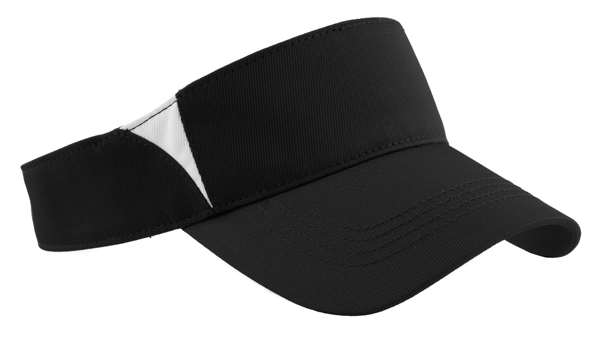 Sport-Tek Headwear Sport-Tek STC13 Dry Zone Colorblock Visor