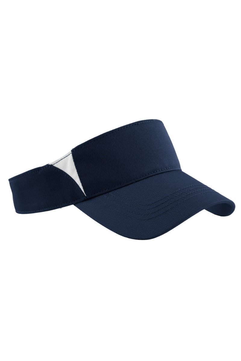 Sport-Tek STC13 Dry Zone Colorblock Visor in 
