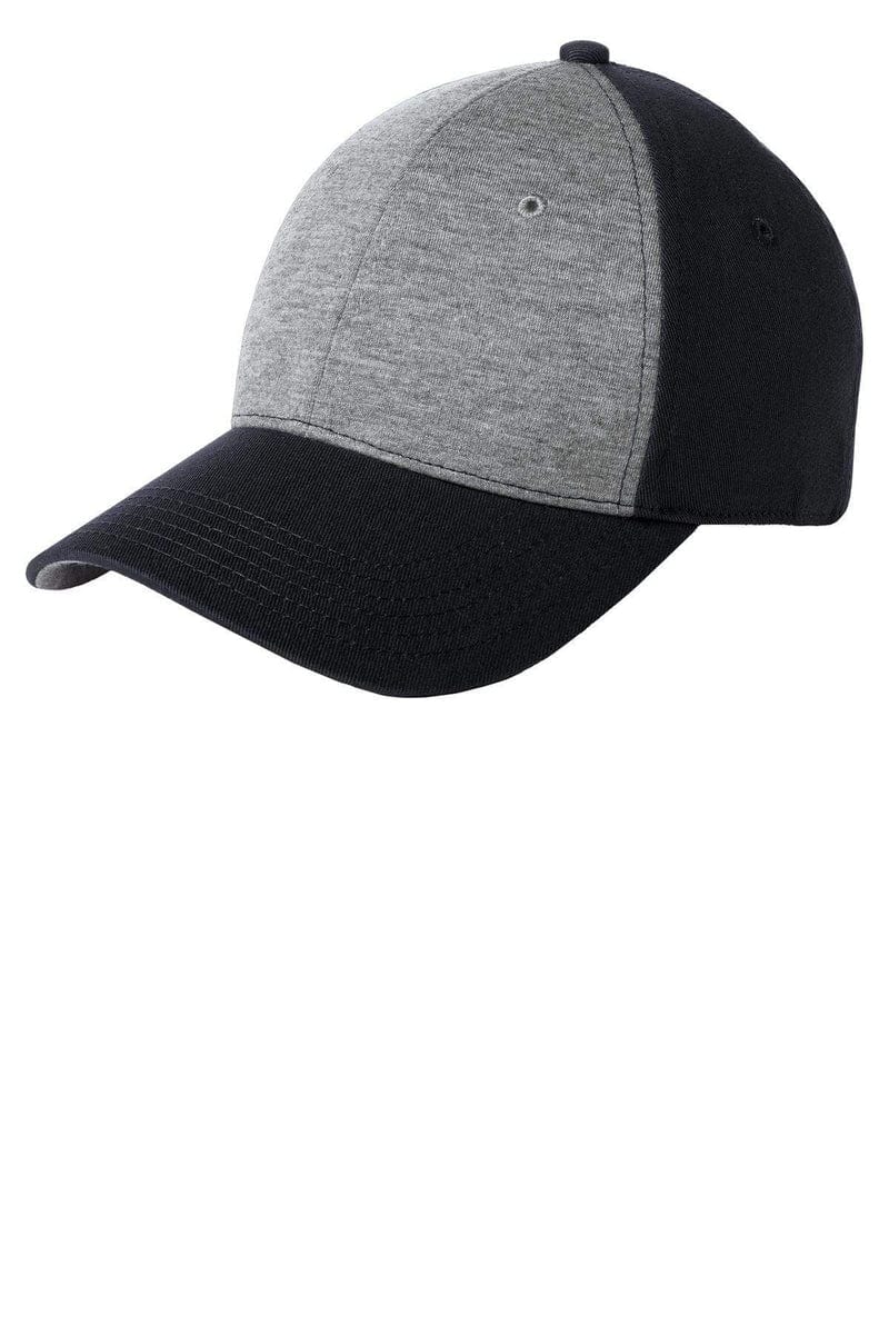 Sport-Tek Headwear Sport-Tek STC18: Jersey Front Cap