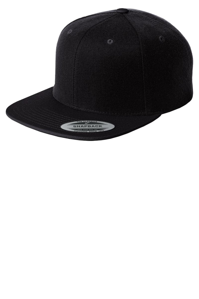 Sport-Tek Headwear Sport-Tek STC19: Yupoong Flat Bill Snapback Cap
