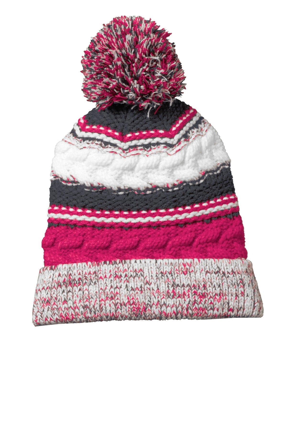 Sport-Tek Headwear Sport-Tek STC21 Pom Pom Team Beanie