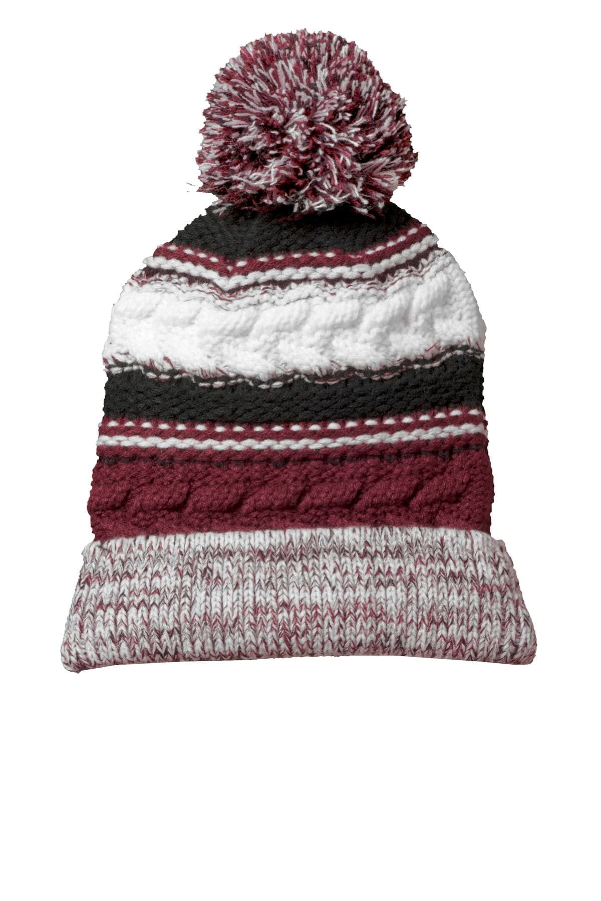 Sport-Tek Headwear Sport-Tek STC21 Pom Pom Team Beanie
