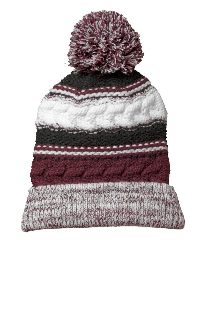 Sport-Tek Headwear Sport-Tek STC21: Pom Pom Team Beanie